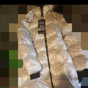 Woman's long puffer